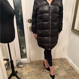 Jessica Simpson Shiny Black Puffer Jacket